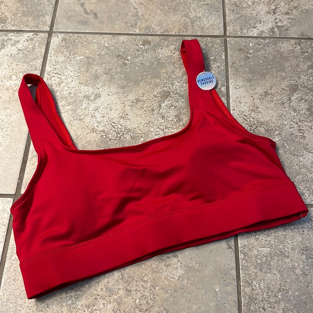 Victoria’s Secret Pink Red Sports Workout Bra